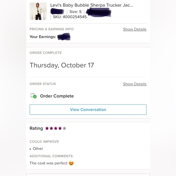 Levi's Baby Bubble Sherpa Trucker Jacket
In coconut milk white NWTs - Picture 3 of 15